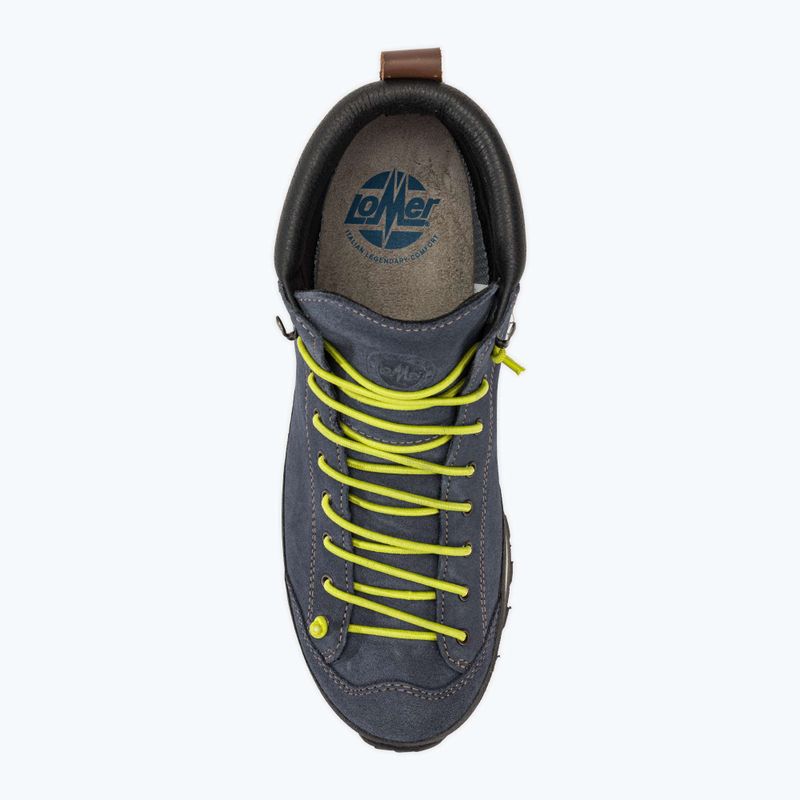 Мъжки туристически обувки Lomer Bio Naturale Mid Mtx Suede flag/lime 5