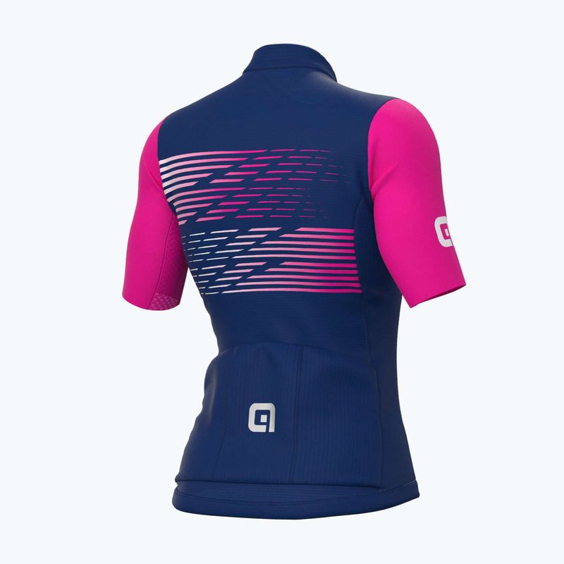 Дамска колоездачна фланелка Alé Maglia Donna MC Logo pink L22150543 7