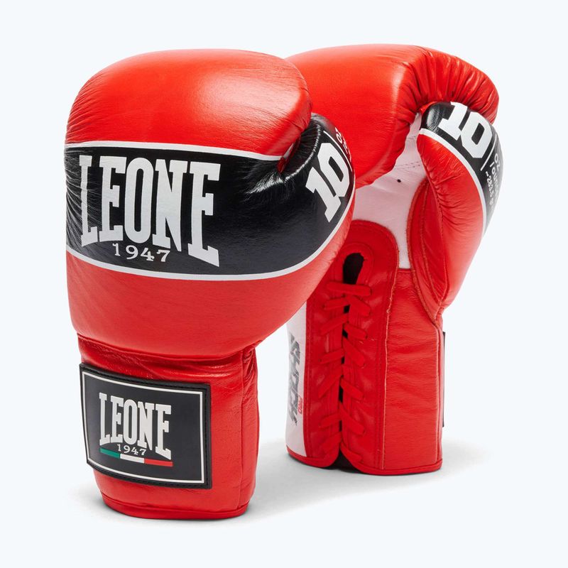 Боксови ръкавици LEONE 1947 Shock Pro rose/red 2