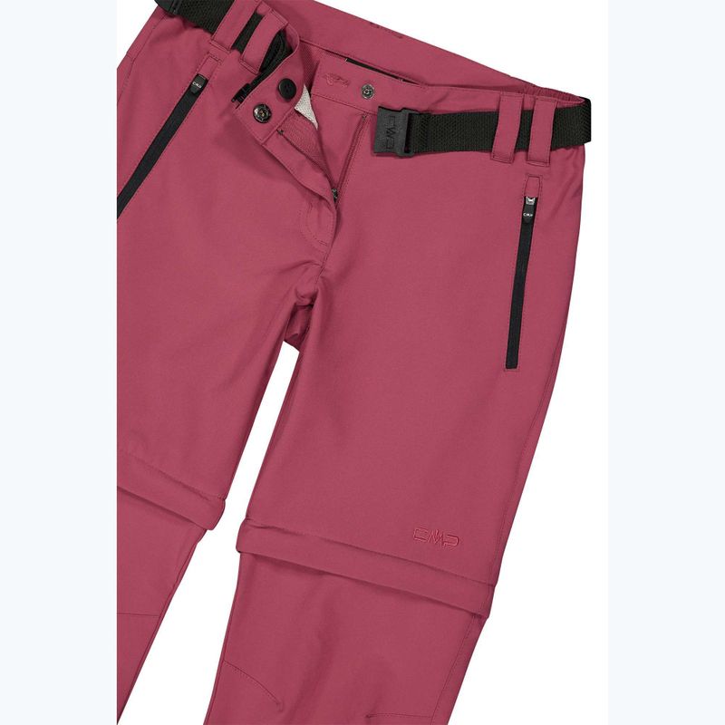 Детски панталони за трекинг CMP 3T51445 Zip Off peony 7