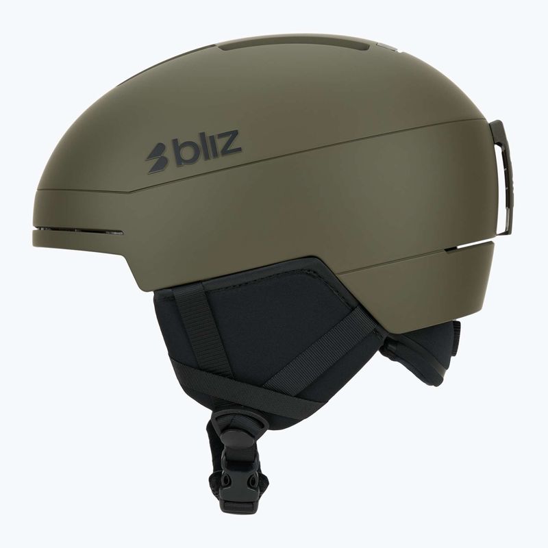 Скиорска каска Bliz S002 matte camo green 3
