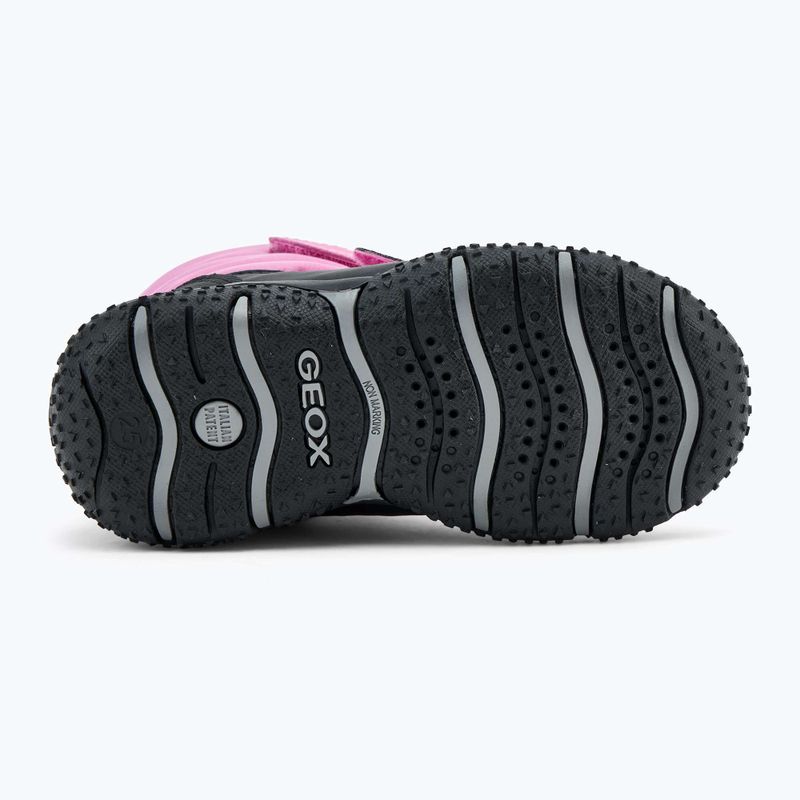 Детски ботуши за сняг Geox Baltic ABX fuchsia/black 4
