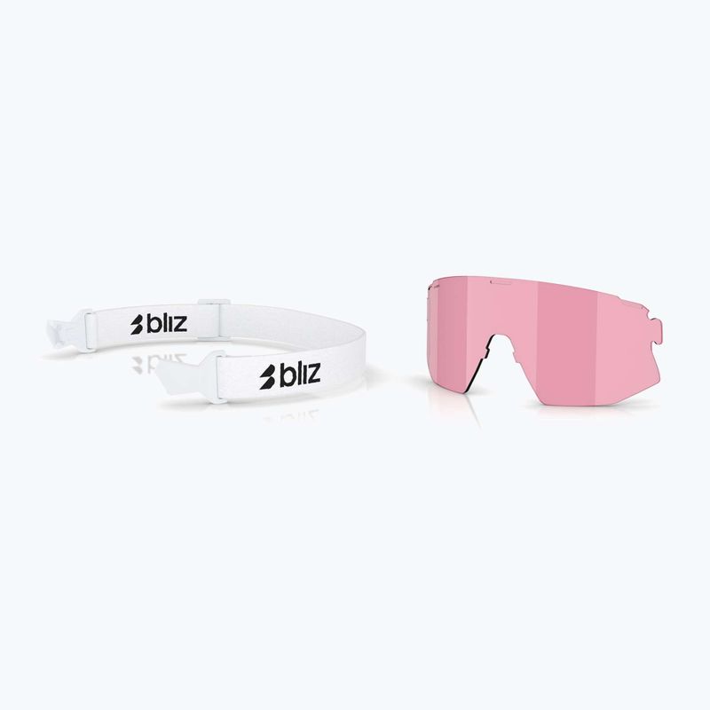 Слънчеви очила Bliz Breeze matte white/smoke blue multi/pink 6