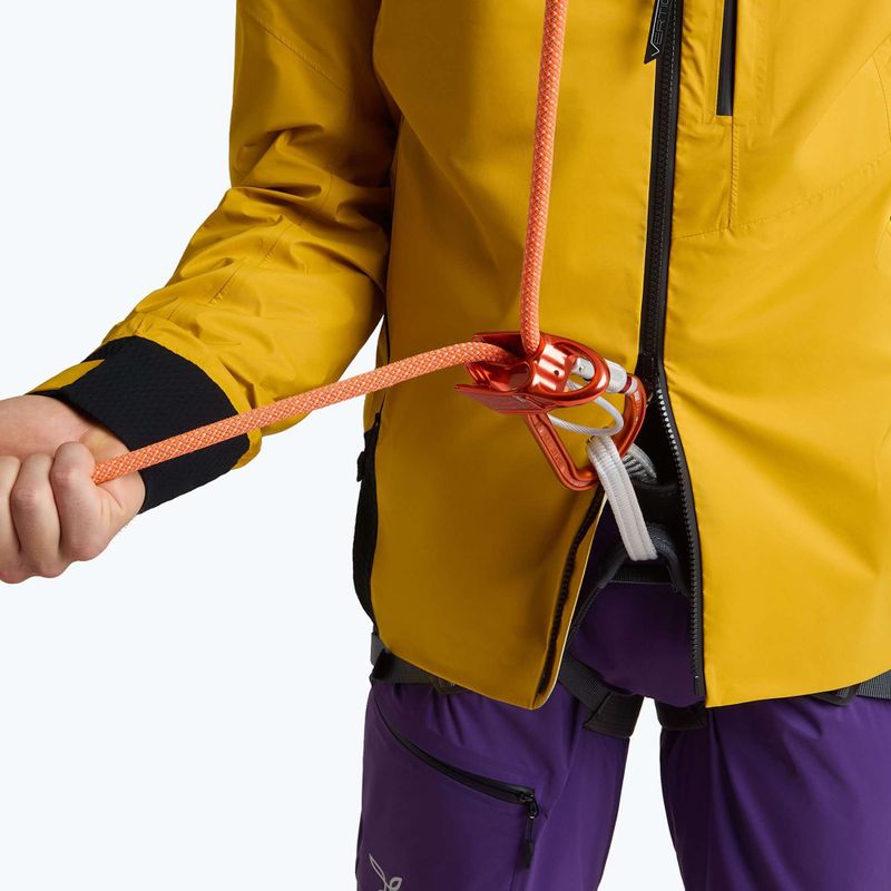 Мъжко яке за дъжд Montura Vertigo 3L mustard 11