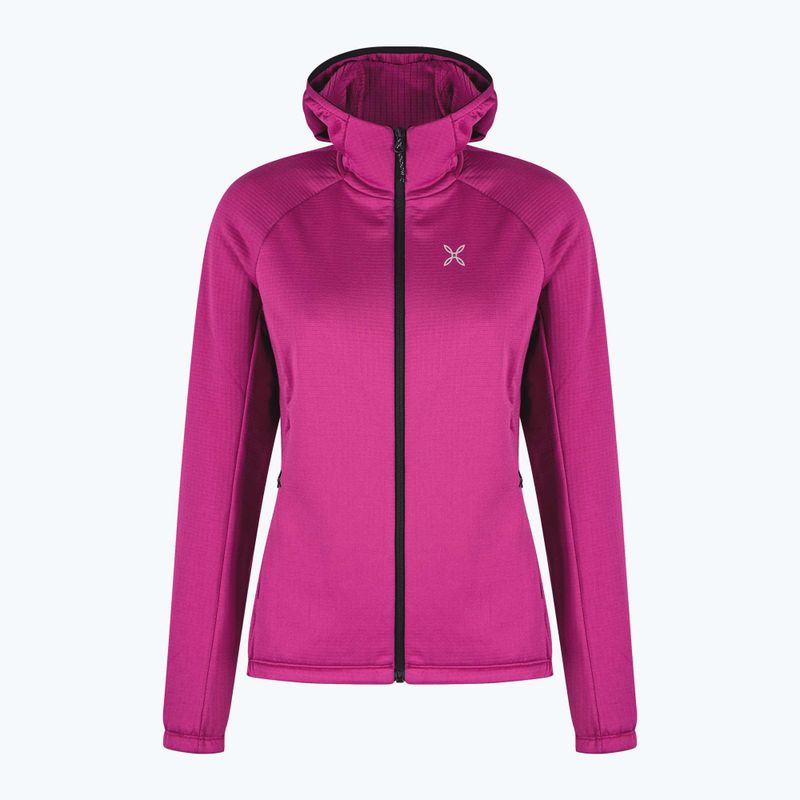 Дамски суитшърт Montura Fadis Grid Hooded Maglia baton rougue 7