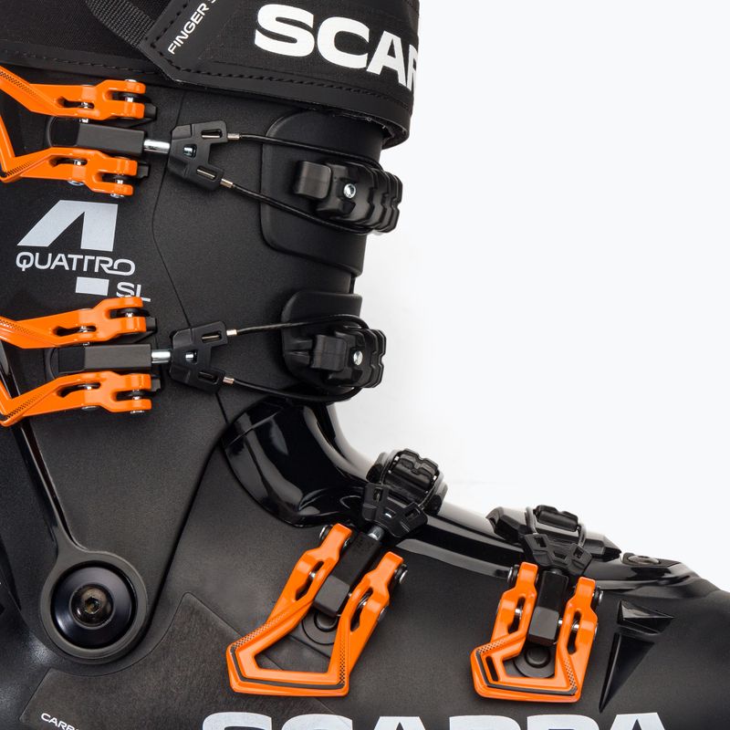 Мъжки ботуши за скачане с парашут SCARPA 4-Quattro SL black/orange 6