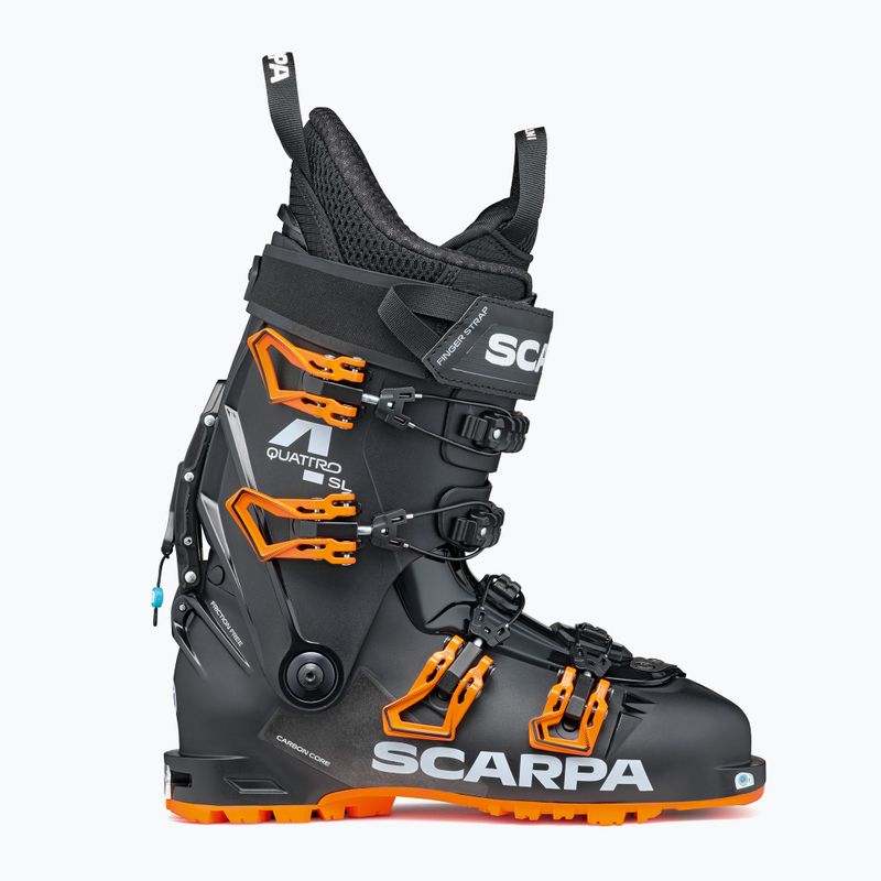 Мъжки ботуши за скачане с парашут SCARPA 4-Quattro SL black/orange 9