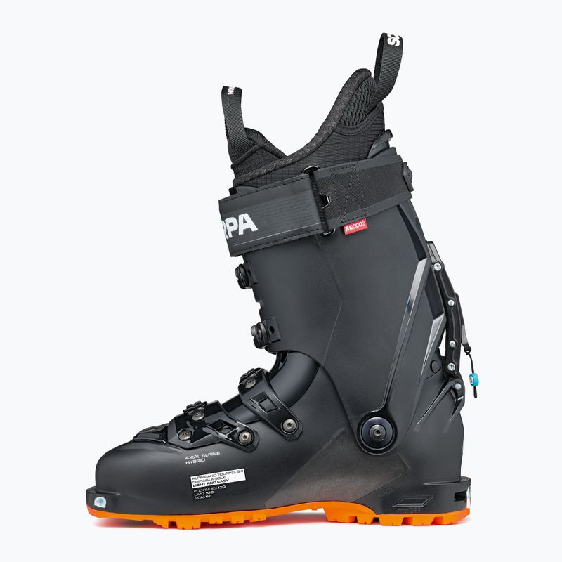 Мъжки ботуши за скачане с парашут SCARPA 4-Quattro SL black/orange 10