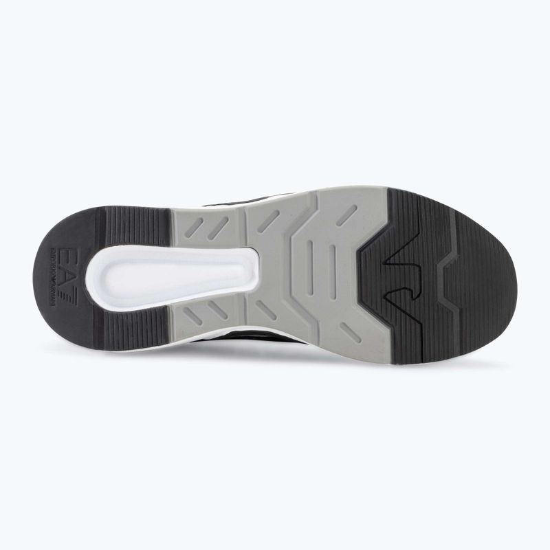 EA7 Emporio Armani Ace Runner Mesh черни/ сребърни обувки 4