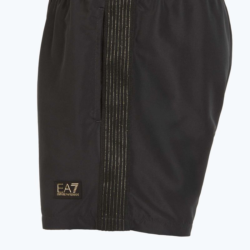 Мъжки бански EA7 Emporio Armani Gold Label Boxer black 3