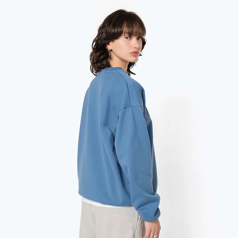 Мъжки суитшърт Kaotiko C'est la vie denim blue 3
