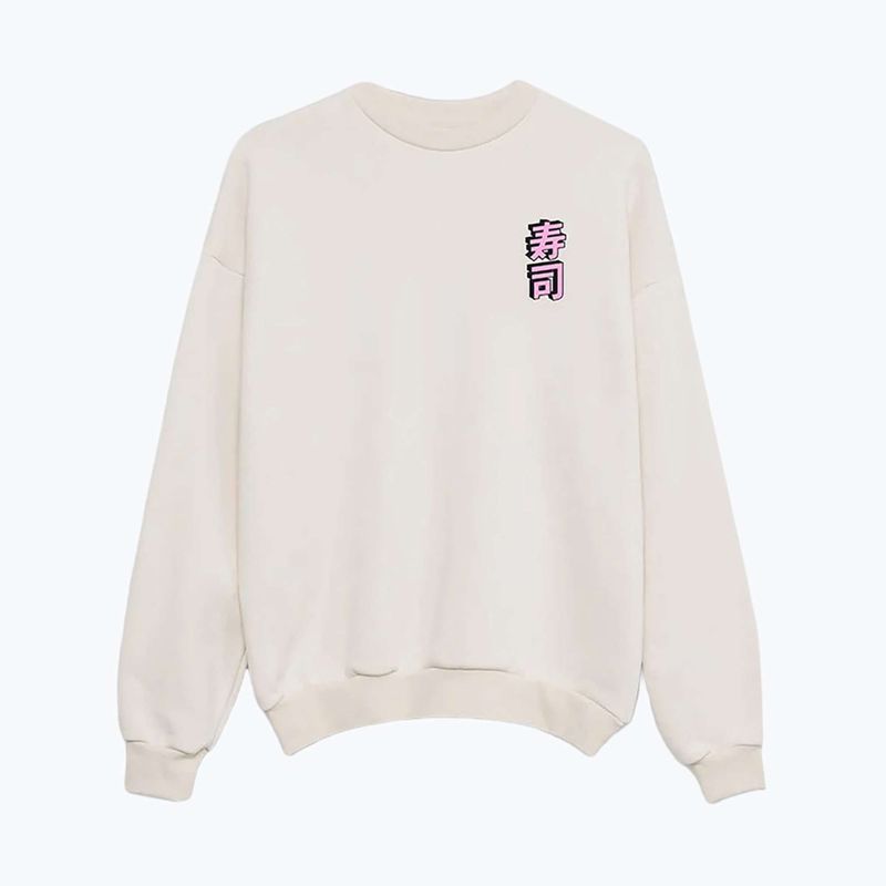 Мъжки суитшърт Kaotiko Organic Sushi Time ivory 3