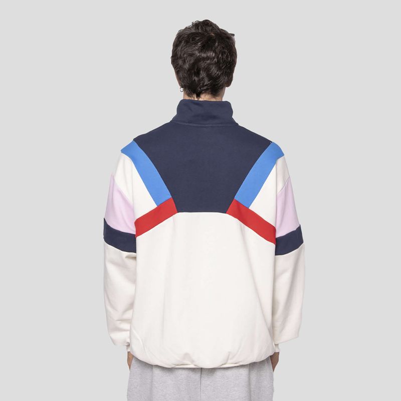 Мъжки суитшърт Kaotiko Aleck navy / ivory / red 2