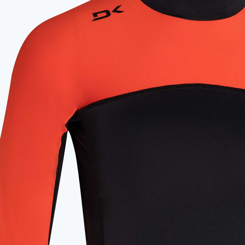 Дамска плувна блуза Dakine Hd Snug Fit Rashguard black and red DKA651W0008 5