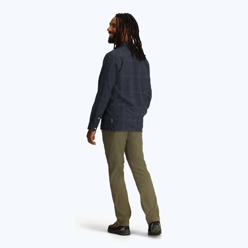 Royal Robbins мъжка риза Hempline Spaced collins blue 2