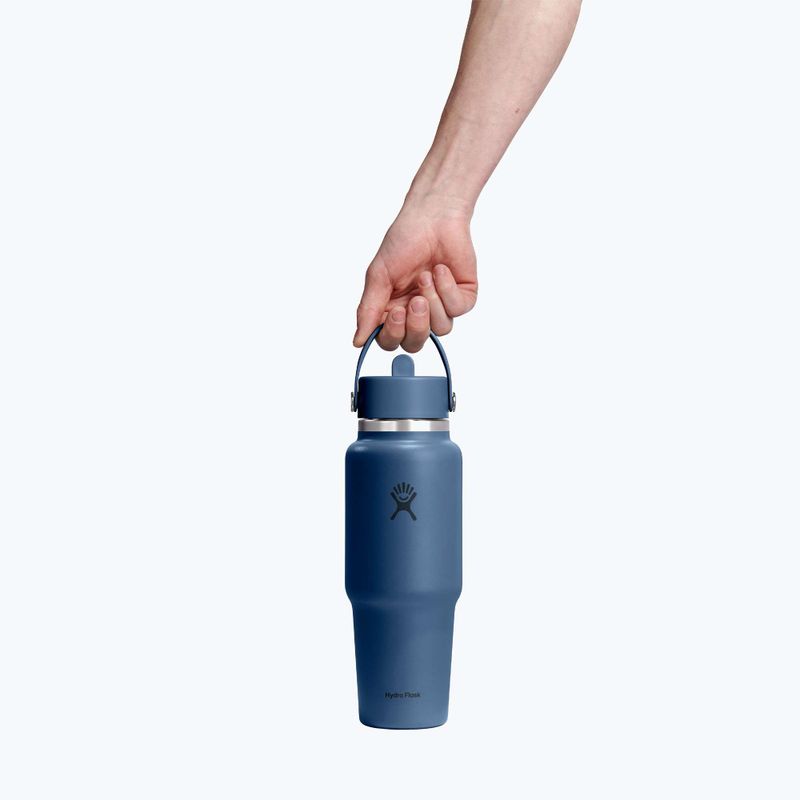 Термобутилка Hydro Flask Wide Flex Straw Travel 946 ml harbour blue 3
