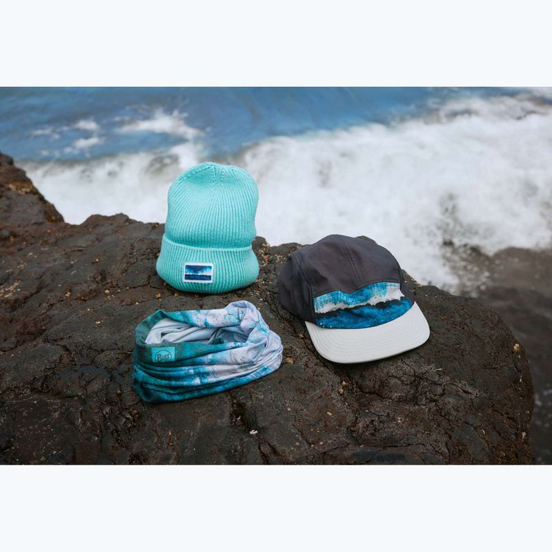 Шапка с козирка BUFF 5 Panel Go parley navy 3