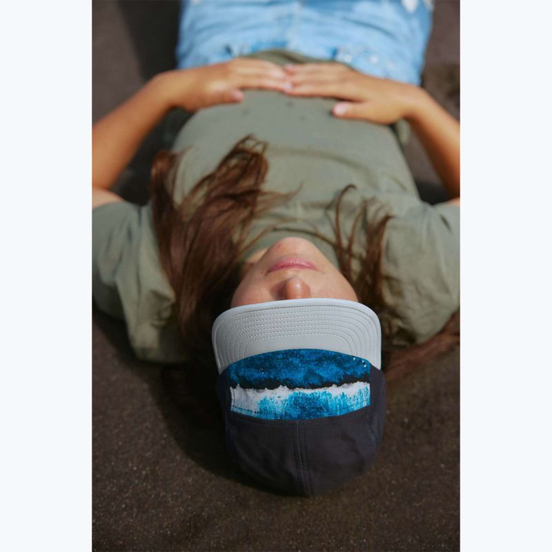 Шапка с козирка BUFF 5 Panel Go parley navy 5