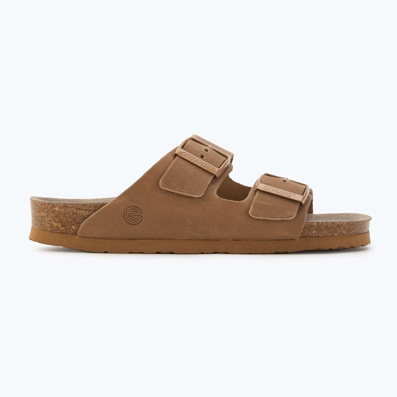Дамски чехли Genuins Hawaii Oiled Leather clay 2