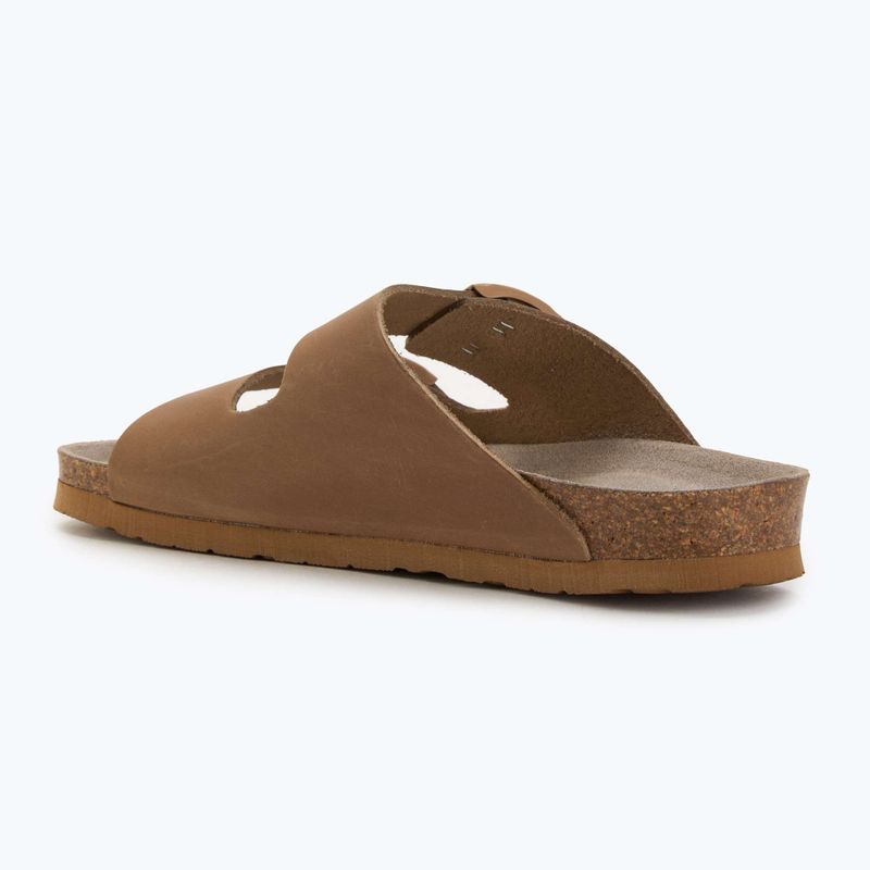 Дамски чехли Genuins Hawaii Oiled Leather clay 3