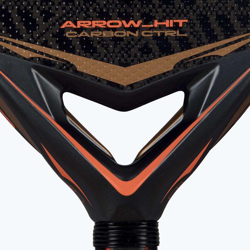 Ракета за падел adidas Arrow Hit Carbon CTRL anthracite/orange 7