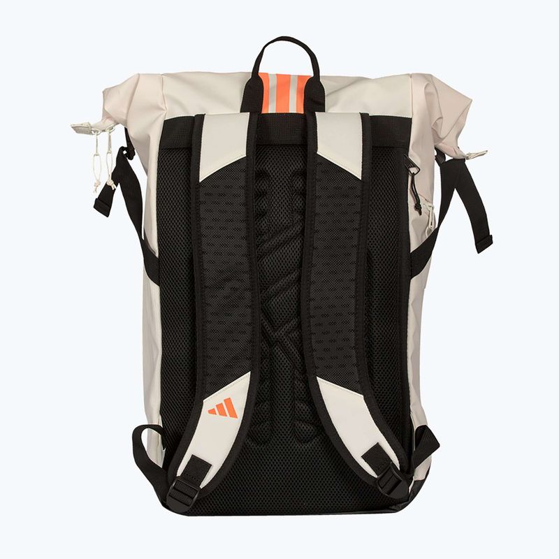 Раница за падел adidas Multigame 2026 48 l off white/orange 3