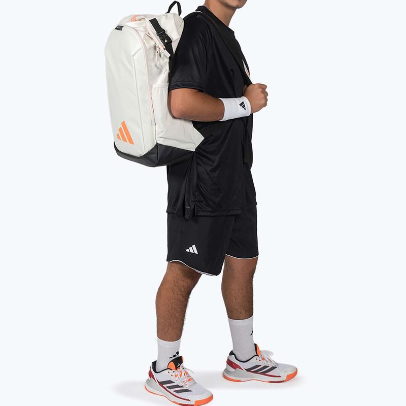 Раница за падел adidas Multigame 2026 48 l off white/orange 4