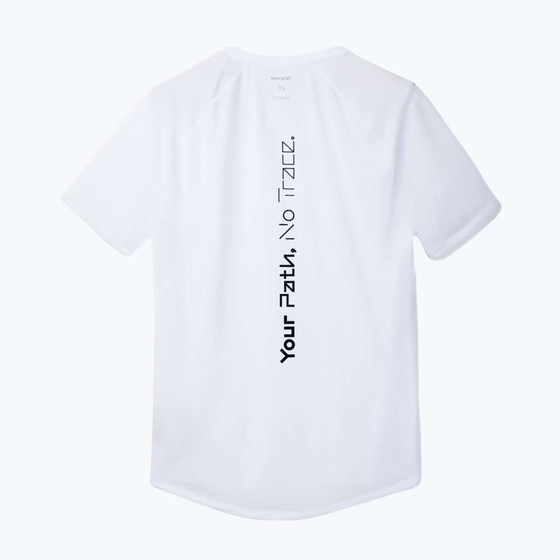 Дамска тениска за бягане NNormal Race white 2