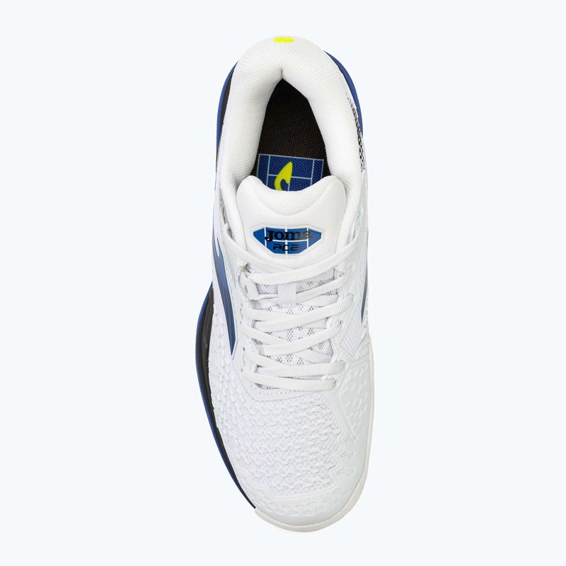 Joma Ace Padel мъжки обувки за падел бяло/синьо 5