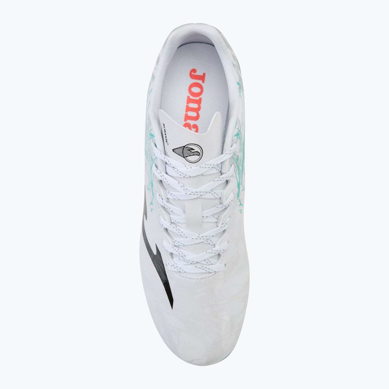 Мъжки футболни обувки Supercopa AG white/turquoise 5