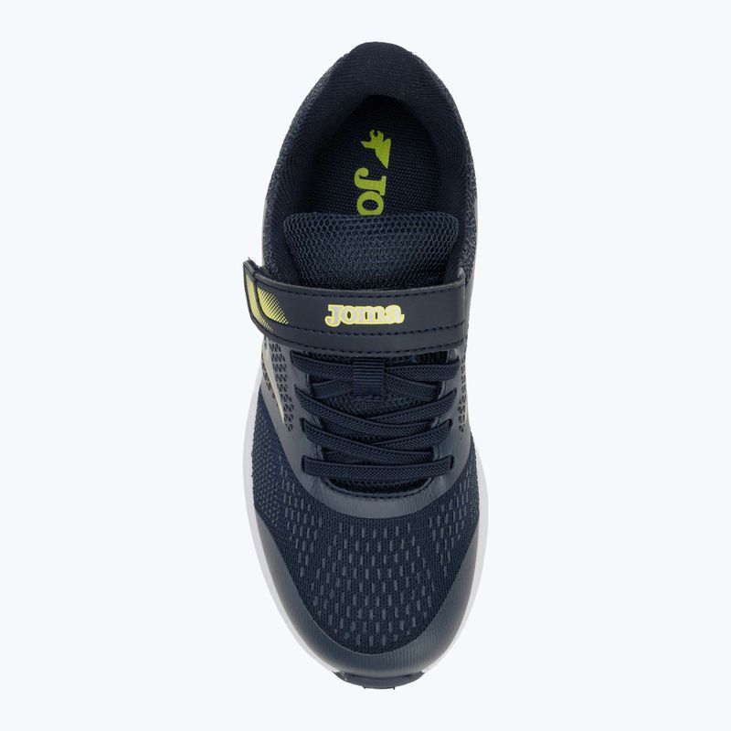 Детски обувки Joma Speed Jr, тъмносини/жълти 5