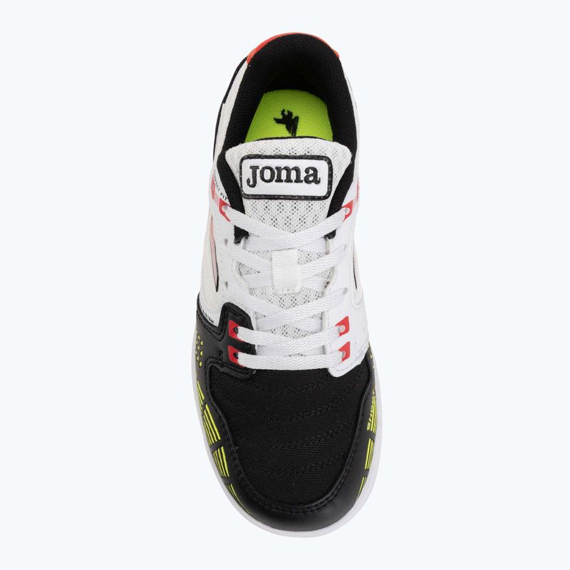 Детски футболни обувки Joma Sala Max Jr IN white/black 5