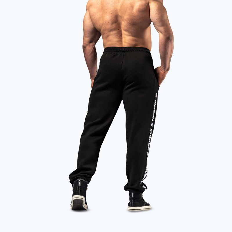 Мъжки панталони за тренировка NEBBIA Hero black 3