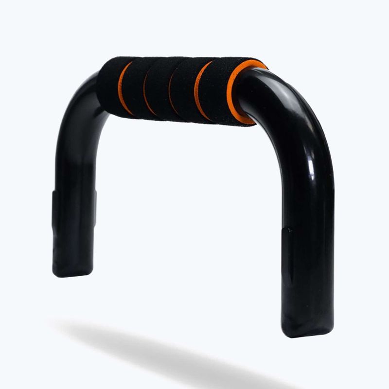 Дръжки за лицеви опори GymBeam black/orange 3