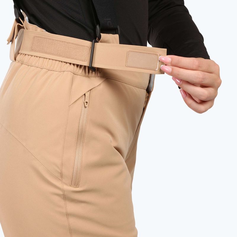 Дамски скиорски панталони Kilpi Elare beige 3