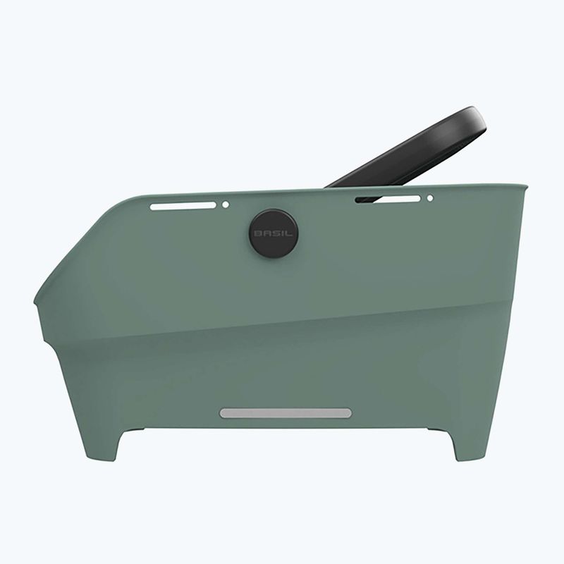 Задна велосипедна кошница Basil Cento Neo MIK silvergreen 3