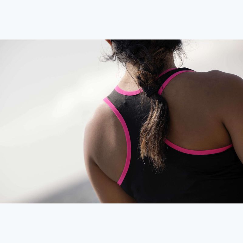 Дамско колоездачно трико Rogelli Abbey Tank Top W black / pink 8