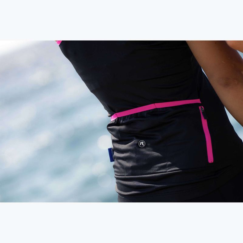 Дамско колоездачно трико Rogelli Abbey Tank Top W black / pink 9