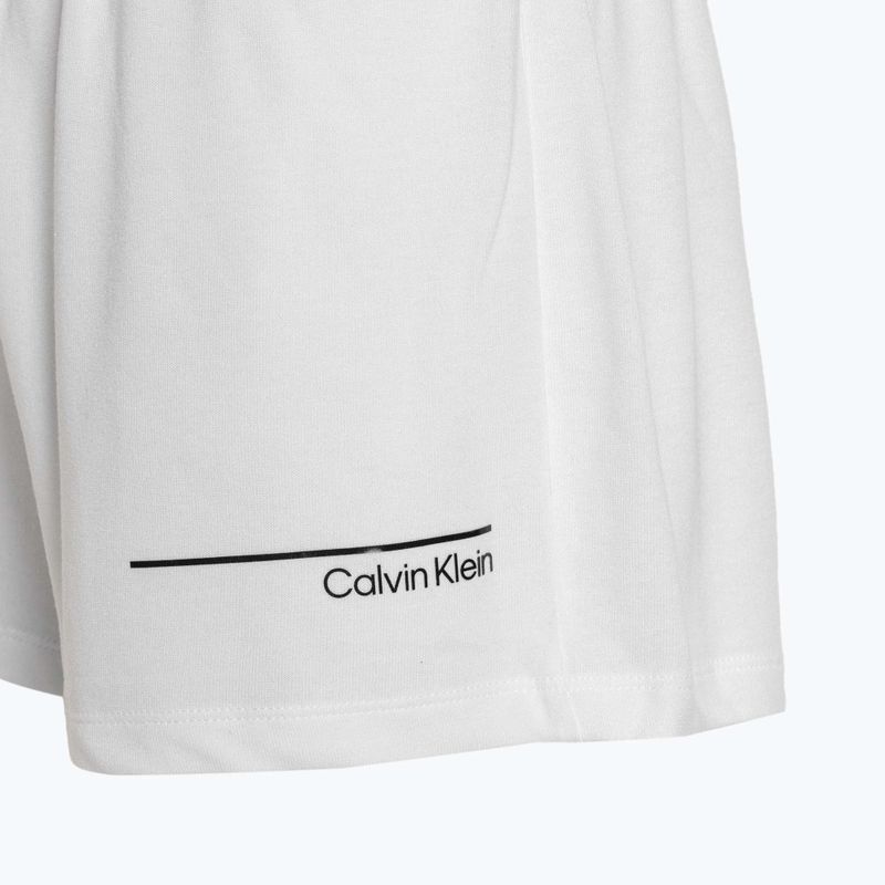 Дамски къси панталони Calvin Klein Relaxed Shorts classic white 4