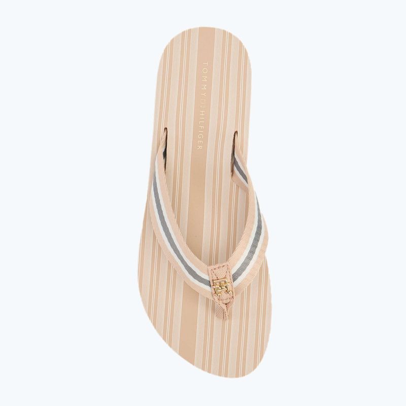 Дамски джапанки Tommy Hilfiger Im Th Print Beach Sandal misty blush 5