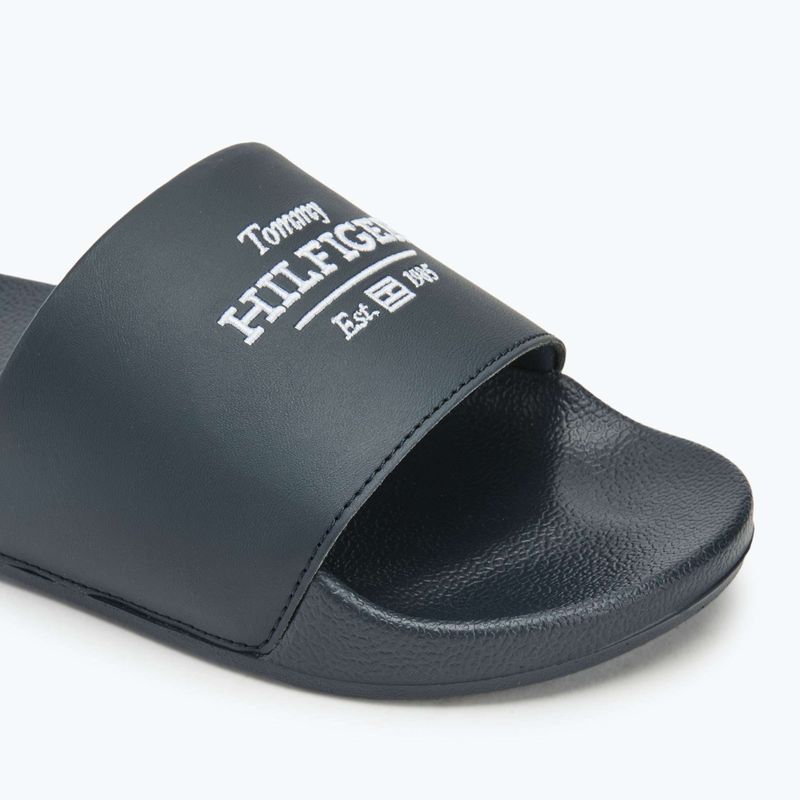 Мъжки чехли Tommy Hilfiger Embroid 85 Pool Slide desert sky 7