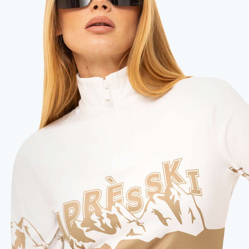 Дамски скиорски суитшърт Nikkie Nantes Apres Ski Pully hummus 2