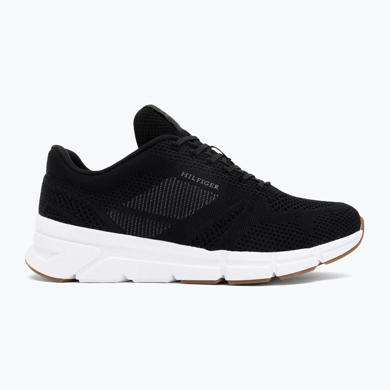 Мъжки обувки Tommy Hilfiger Comfort Run Knit black 2