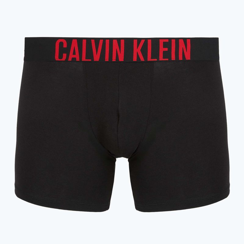 Боксерки Calvin Klein 000NB3609A Boxer Brief 3 чифта black w/oatmeal logo/black w/age 4