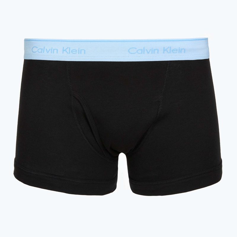 Боксерки Calvin Klein LV00NB1897 Trunk 5 чифта black bodies w/black/misty grey/purple 2