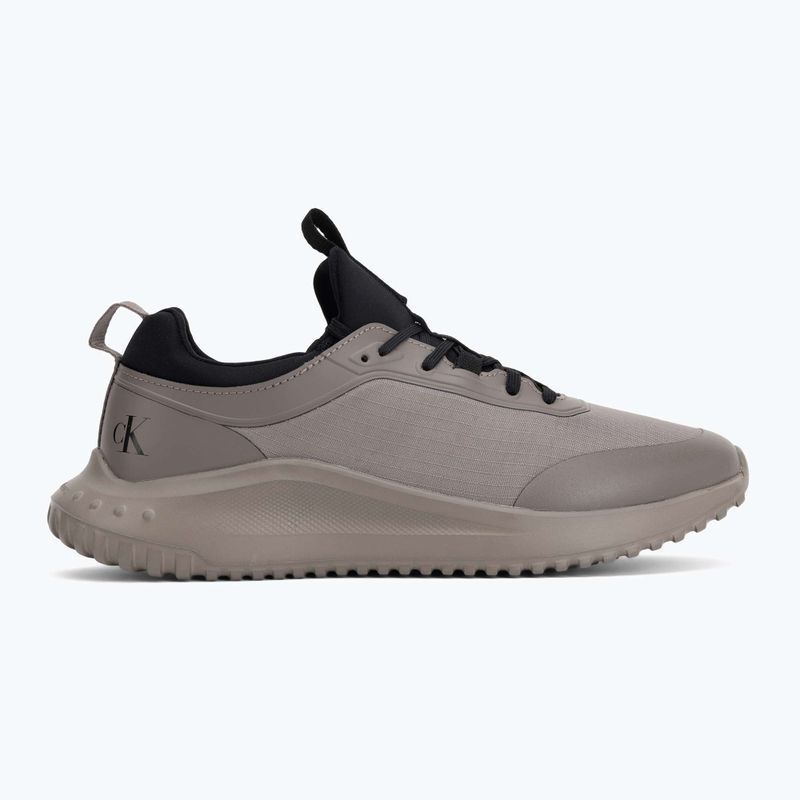 Мъжки обувки Calvin Klein YM0YM01443 Eva Runner Laceup Sock Mat Mix taupe smog/black 2