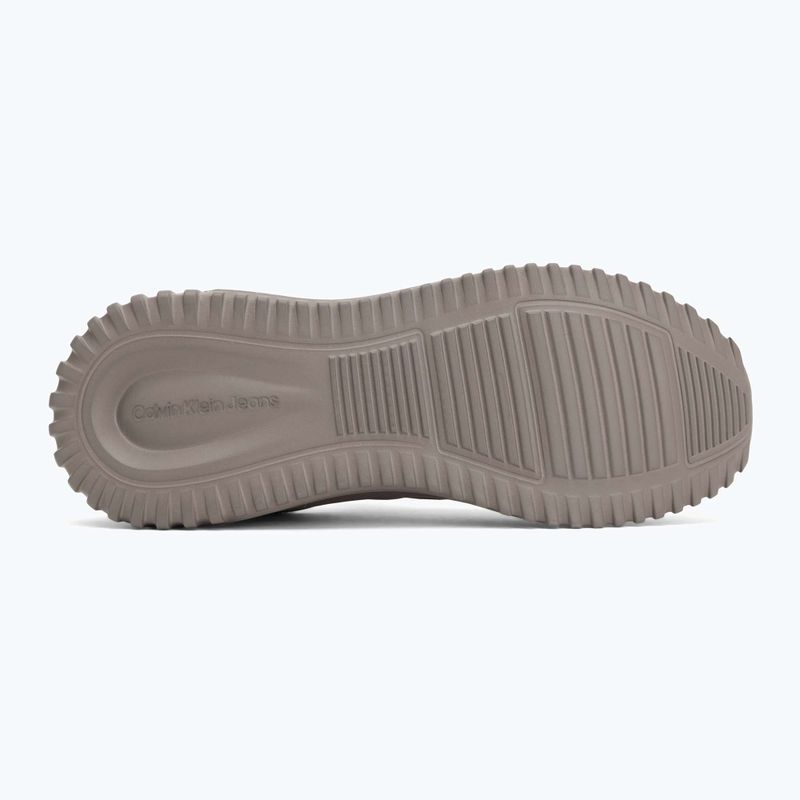 Мъжки обувки Calvin Klein YM0YM01443 Eva Runner Laceup Sock Mat Mix taupe smog/black 4