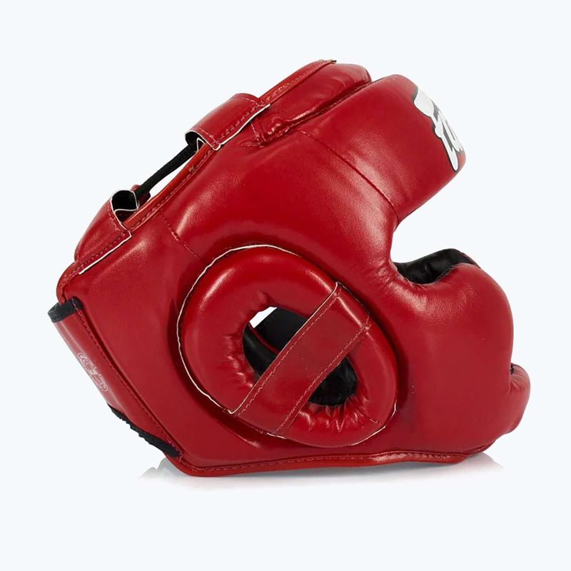 Детска боксьорска каска Fairtex Headguard for Kids red 4