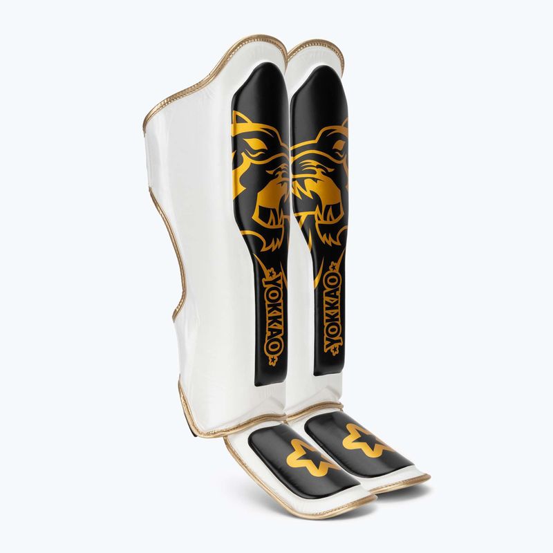 Протектори за пищял и стъпало YOKKAO Original absolute white