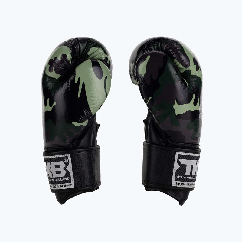 Топ Кинг Муай Тай Empower зелени боксови ръкавици TKBGEM-03A-GN 4